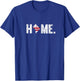 Home State DC Flag Distressed T-Shirt - T-Shirt | Royal