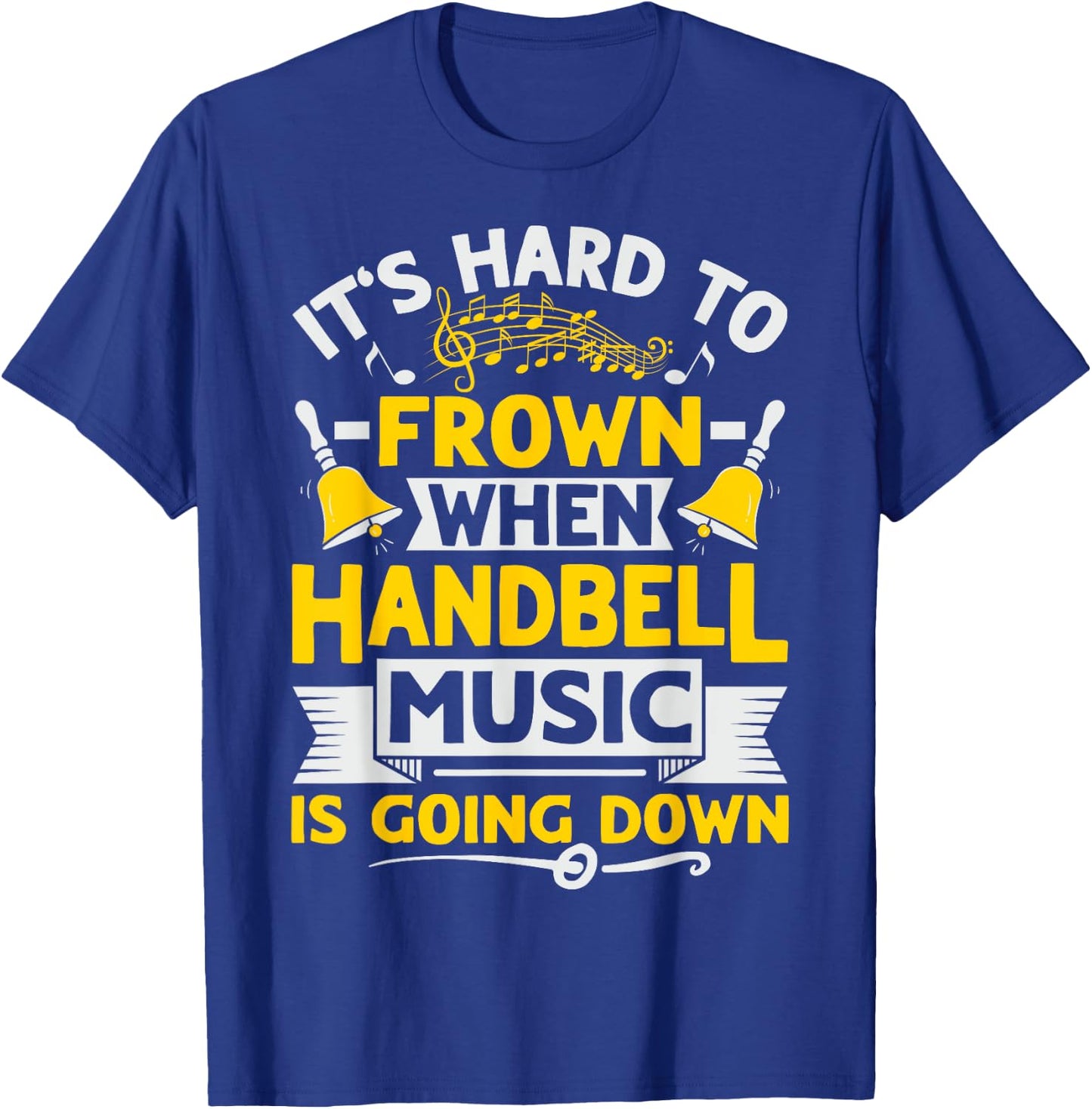 Handbell Player Design for a Handbell Choir Member T-Shirt - T-Shirt | Royal