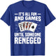 Spades Player Card Game Lover Set Playing Cards Spades T-Shirt - T-Shirt | Royal