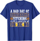 Horseshoes Game Beer Drinking Horseshoe Pitching T-Shirt - T-Shirt | Royal