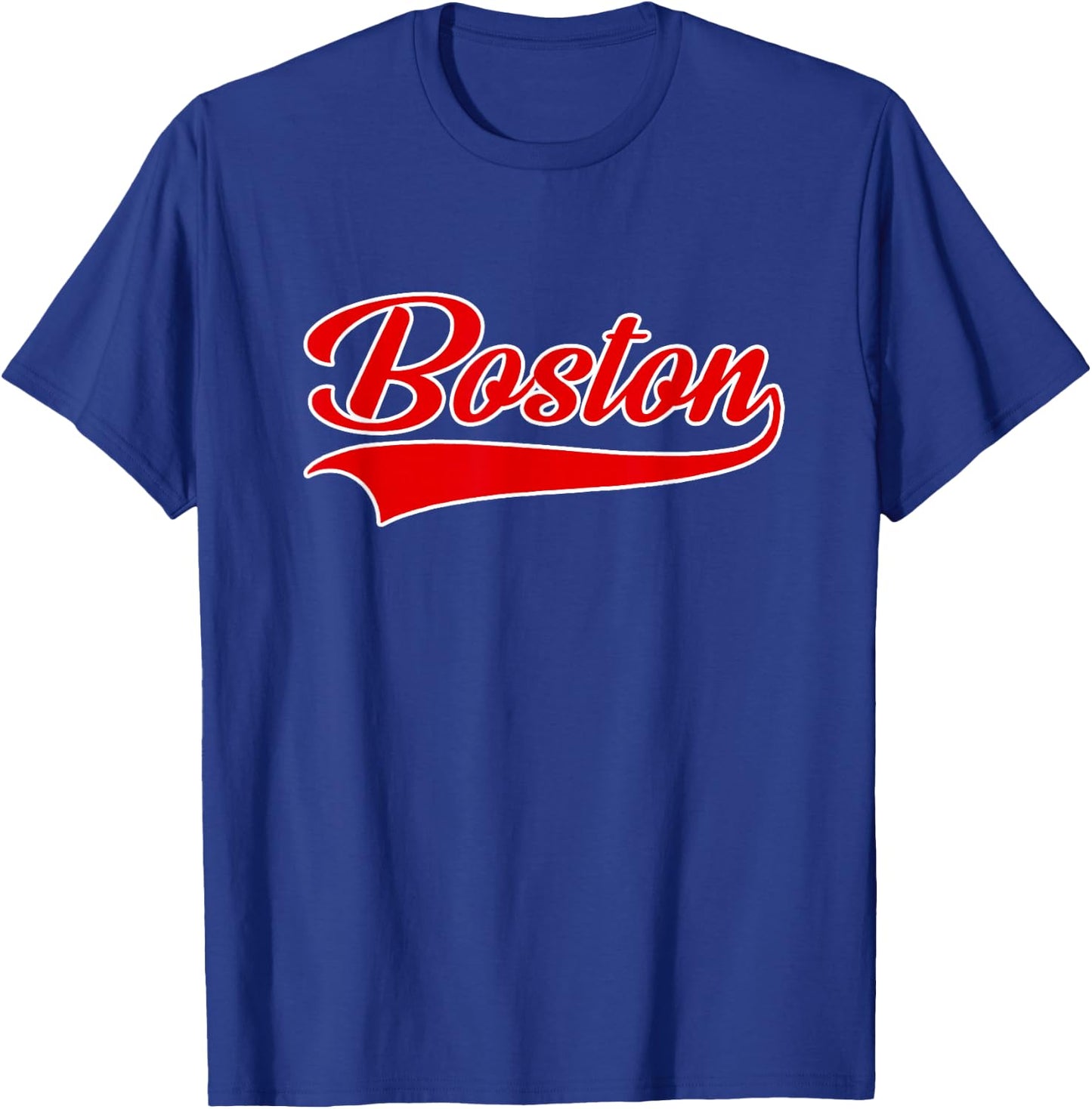 Boston - Hometown Pride - Throwback Design - Classic T-Shirt - T-Shirt | Royal
