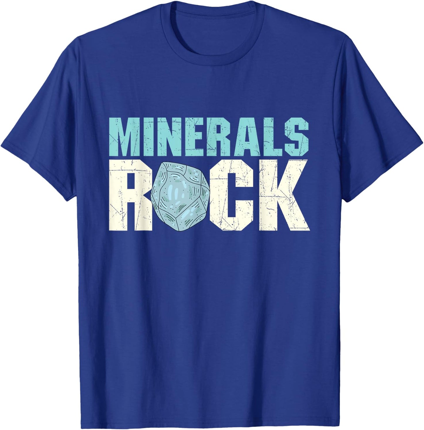 Minerals Rock - Rock Collector Geode Hunter Geology T-Shirt - T-Shirt | Royal