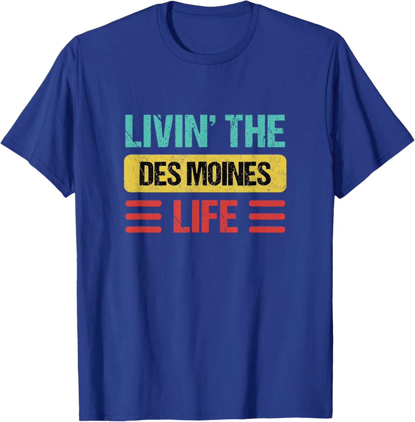 Des Moines T-Shirt - T-Shirt | Royal