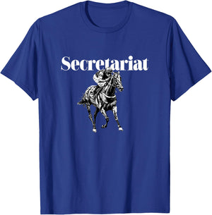 Secretariat Horse Racing Funny T-Shirt - T-Shirt | Royal