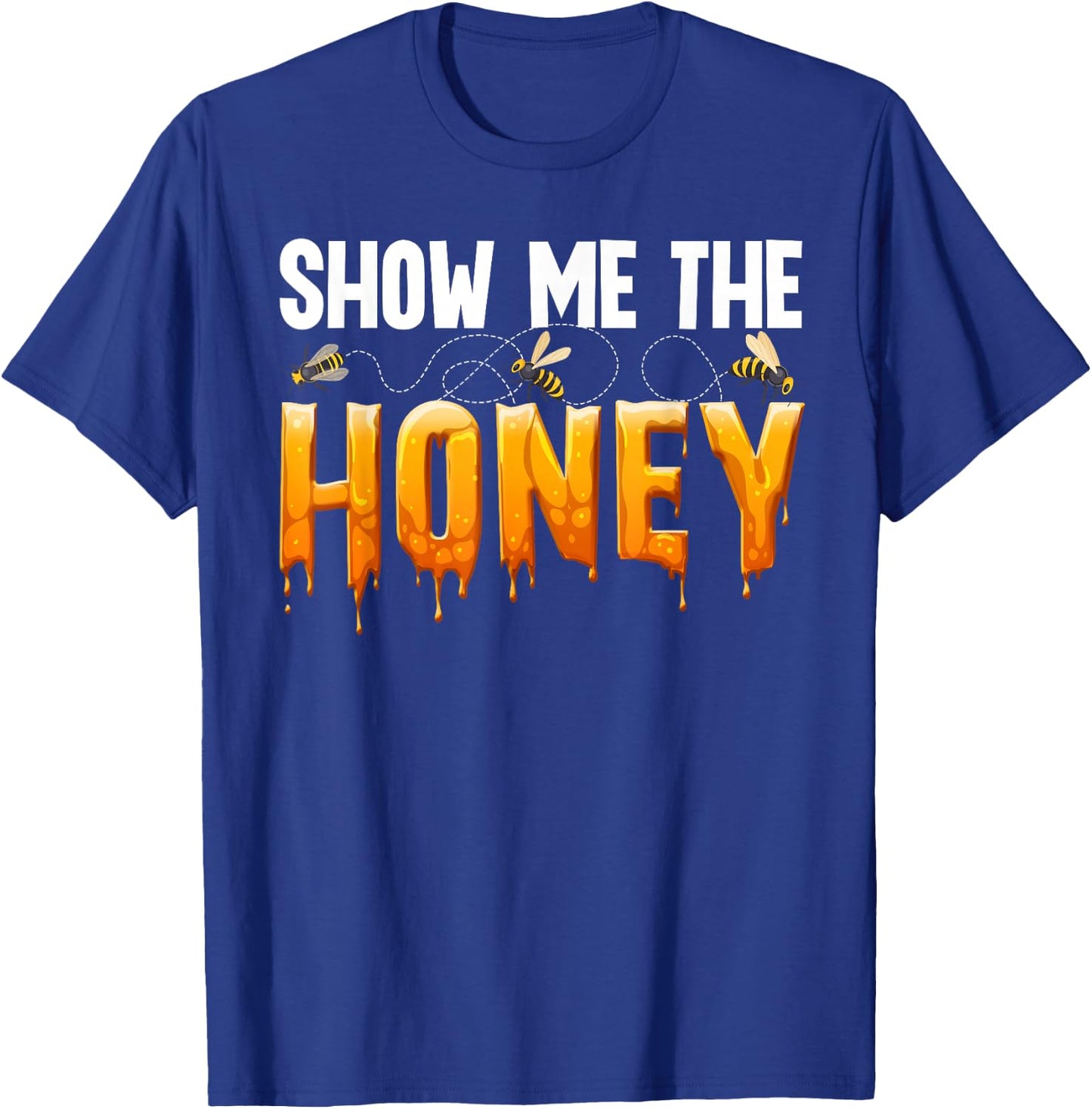 Cool Beekeeper Art Women Apiary Beekeeping Honey Bee T-Shirt - T-Shirt | Royal
