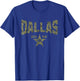 Camo Souvenir USA Star Dallas Texas T-Shirt - T-Shirt | Royal
