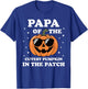 Papa Of The Cutest Pumpkin In The Patch Halloween Family T-Shirt - T-Shirt | Royal