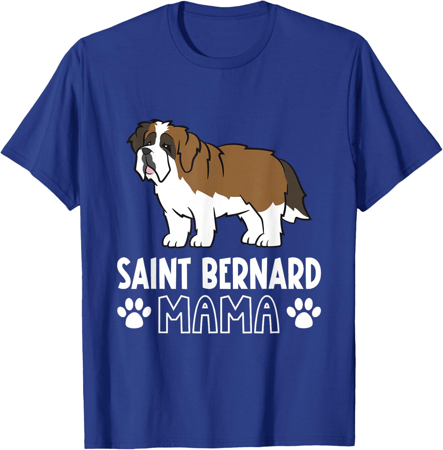 Saint Bernard Mama T-Shirt - T-Shirt | Royal