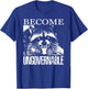 Funny Raccoon Become Ungovernable Raccoon T-Shirt - T-Shirt | Royal