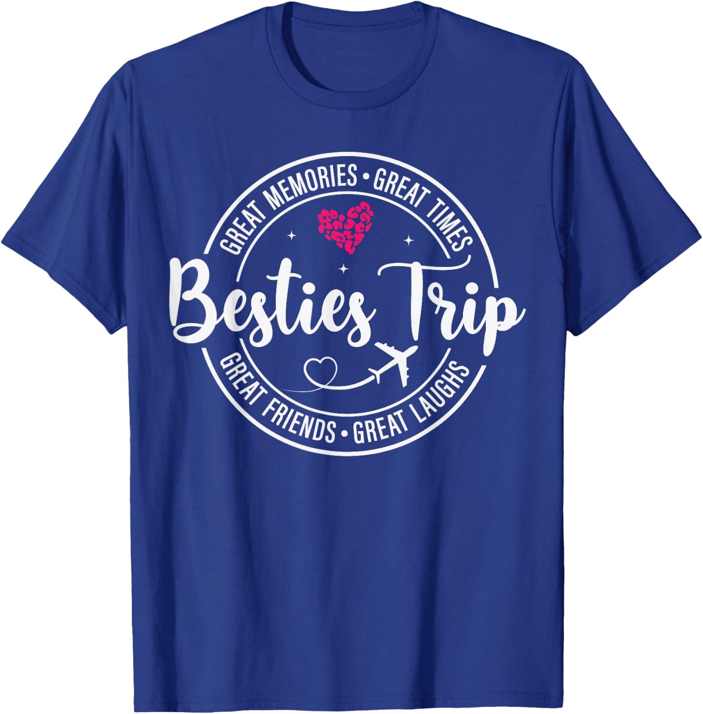 Girls Trip 2025 Besties Women Weekend Vacation Matching T-Shirt - T-Shirt | Royal