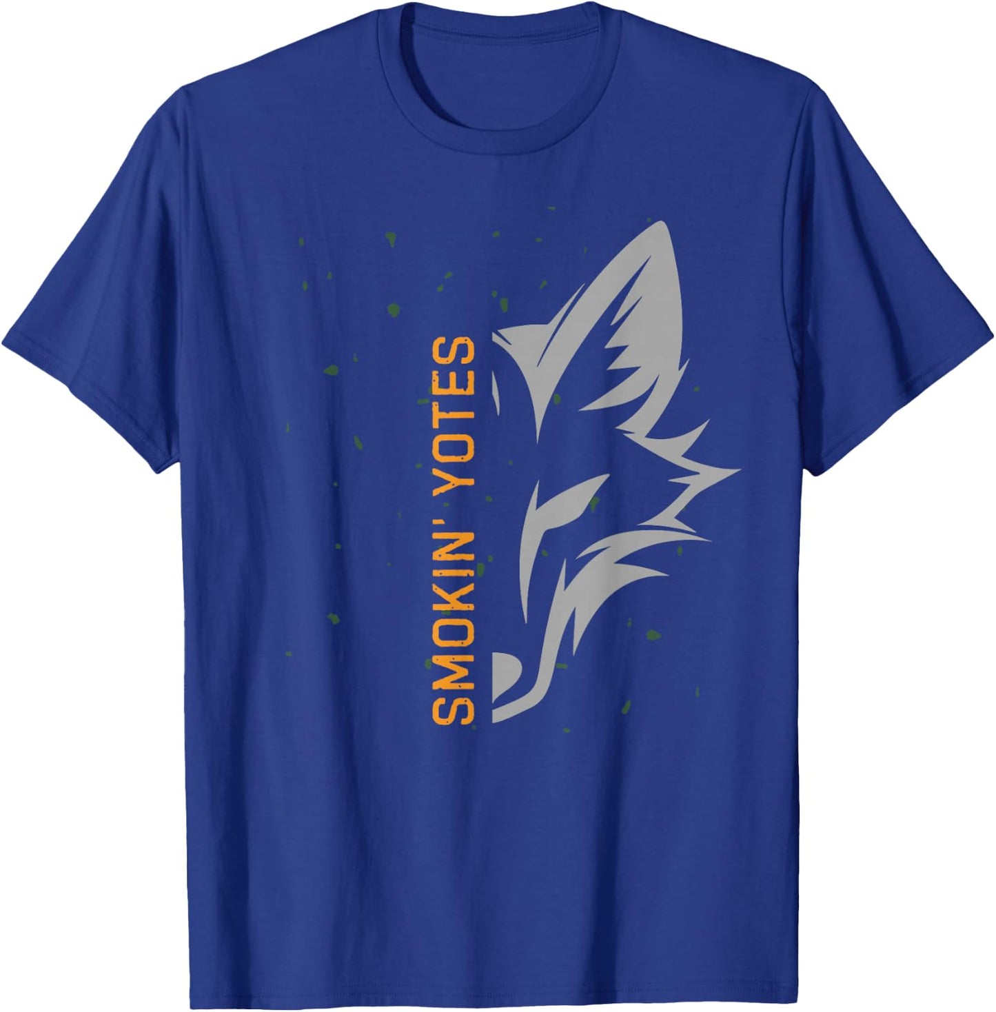 Smokin' Yotes Coyote Hunting Men Women T-Shirt - T-Shirt | Royal