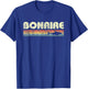 Vintage Bonaire Shark Souvenir Boys Girls T-Shirt - T-Shirt | Royal