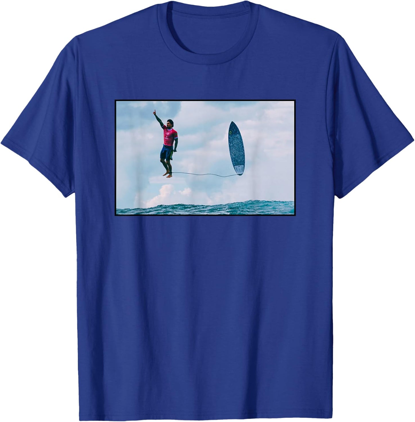 Touched by Surf- Gabriel Medina T-Shirt - T-Shirt | Royal