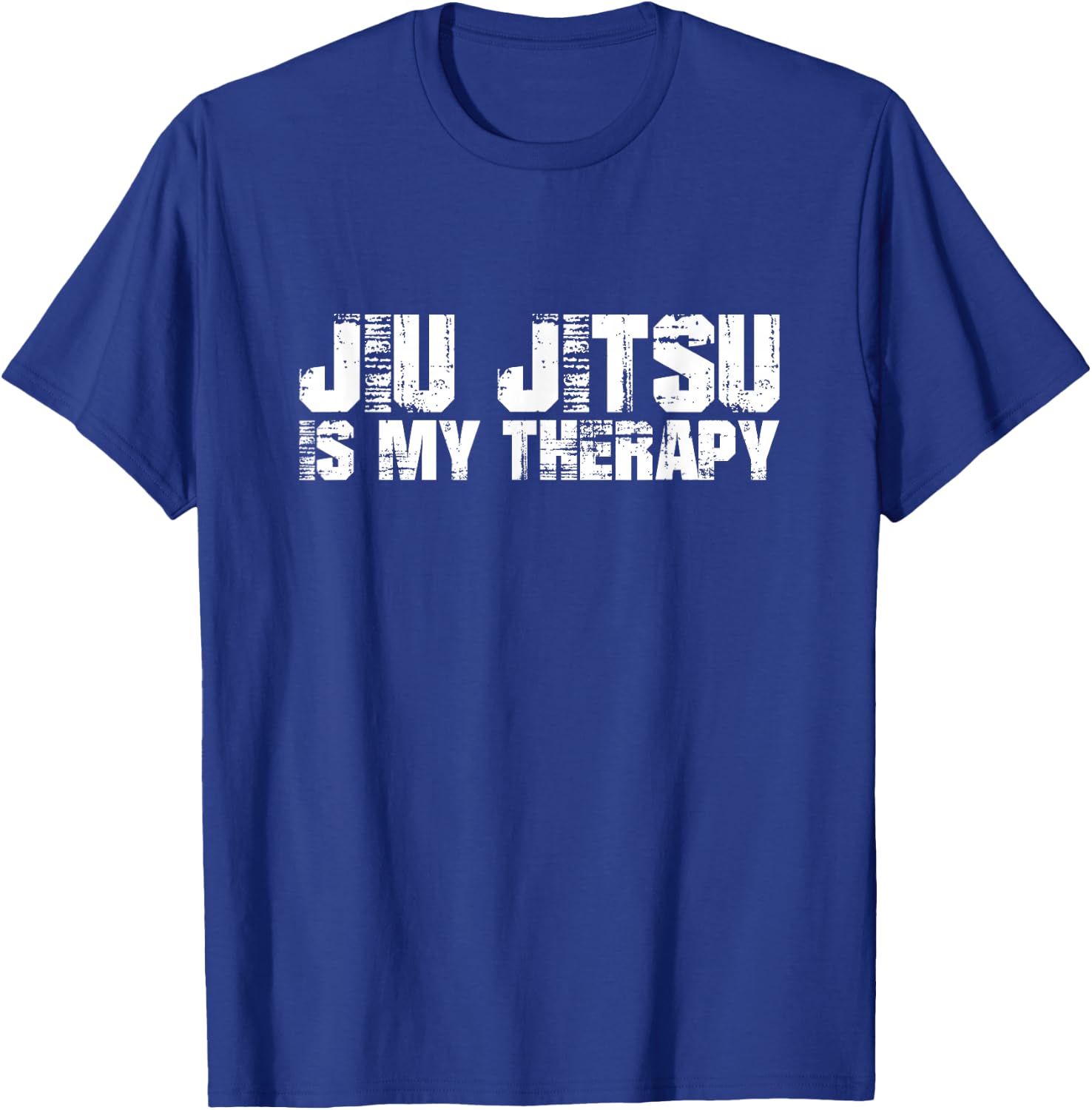 Jiu Jitsu is My Therapy T-Shirt - T-Shirt | Royal