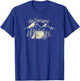 Trendy Life Unplugged Mountain Camp Site T-Shirt - T-Shirt | Royal