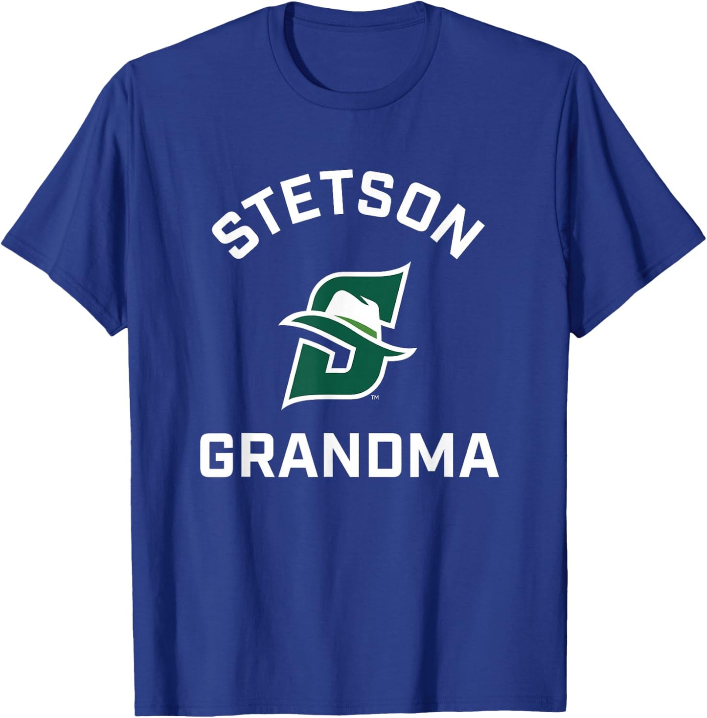 Stetson University Hatters Arched Grandma T-Shirt - T-Shirt | Royal
