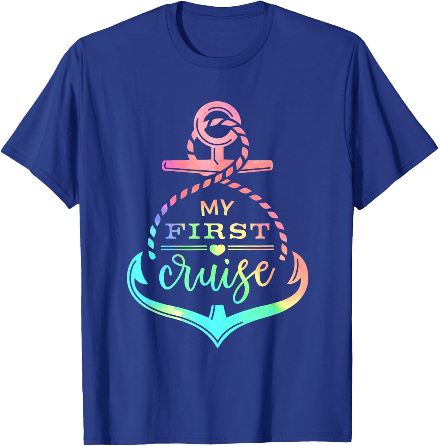 My First Cruise Rookie Travelers Vacation Matching Family T-Shirt - T-Shirt | Royal