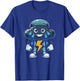 Doctor MD Medical School Nurse Nursing Black Cloud T-Shirt - T-Shirt | Royal