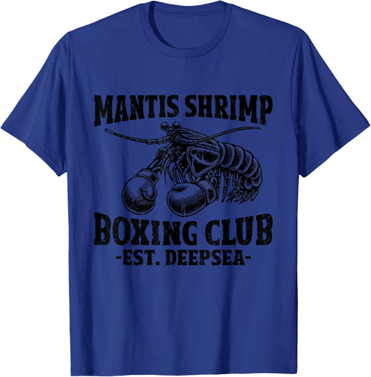 Mantis Shrimp Boxing Peacock Mantis Shrimp T-Shirt - T-Shirt | Royal