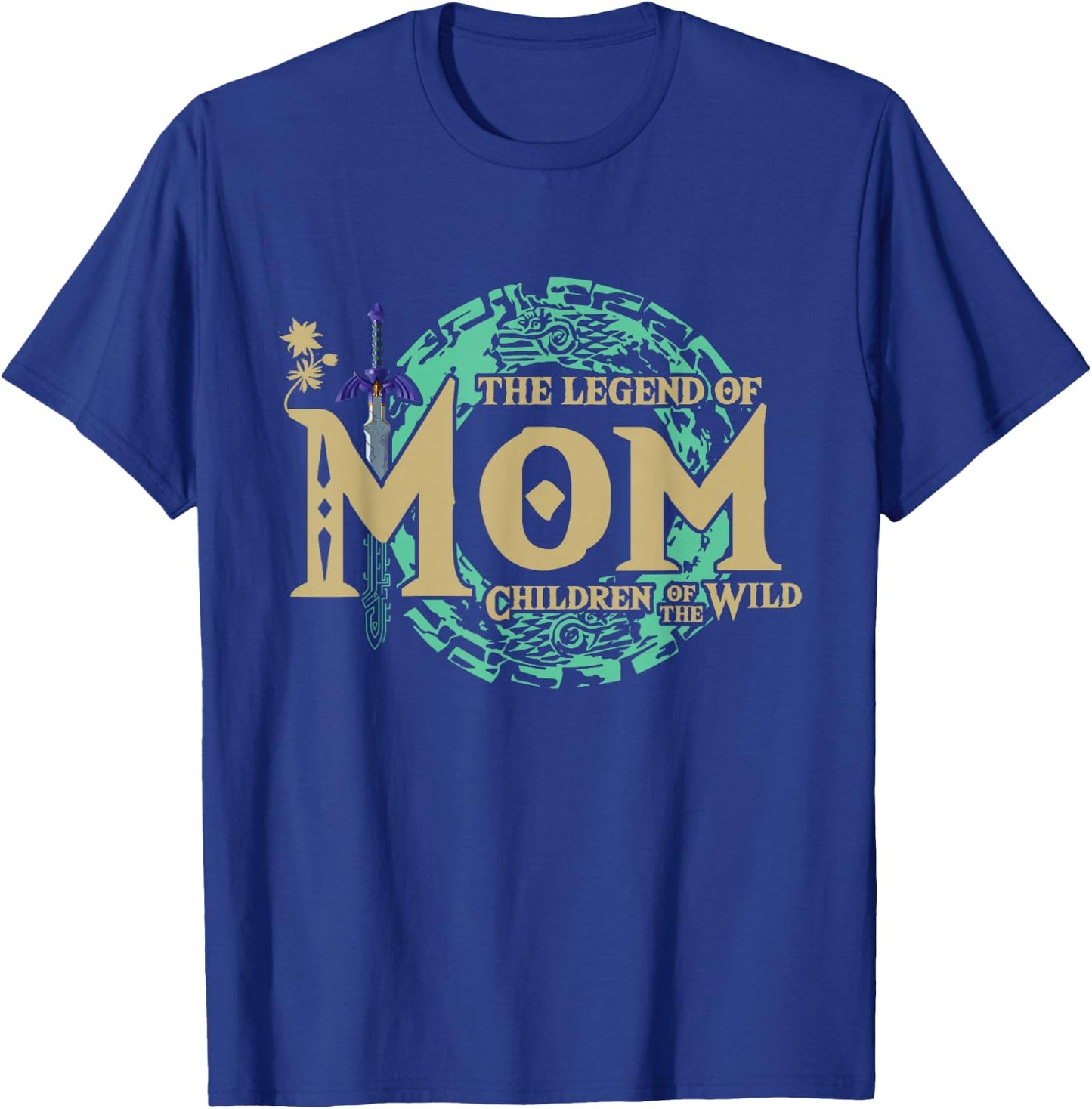 The Legend Of Mom Mother Vibes Mothers Day T-Shirt - T-Shirt | Royal