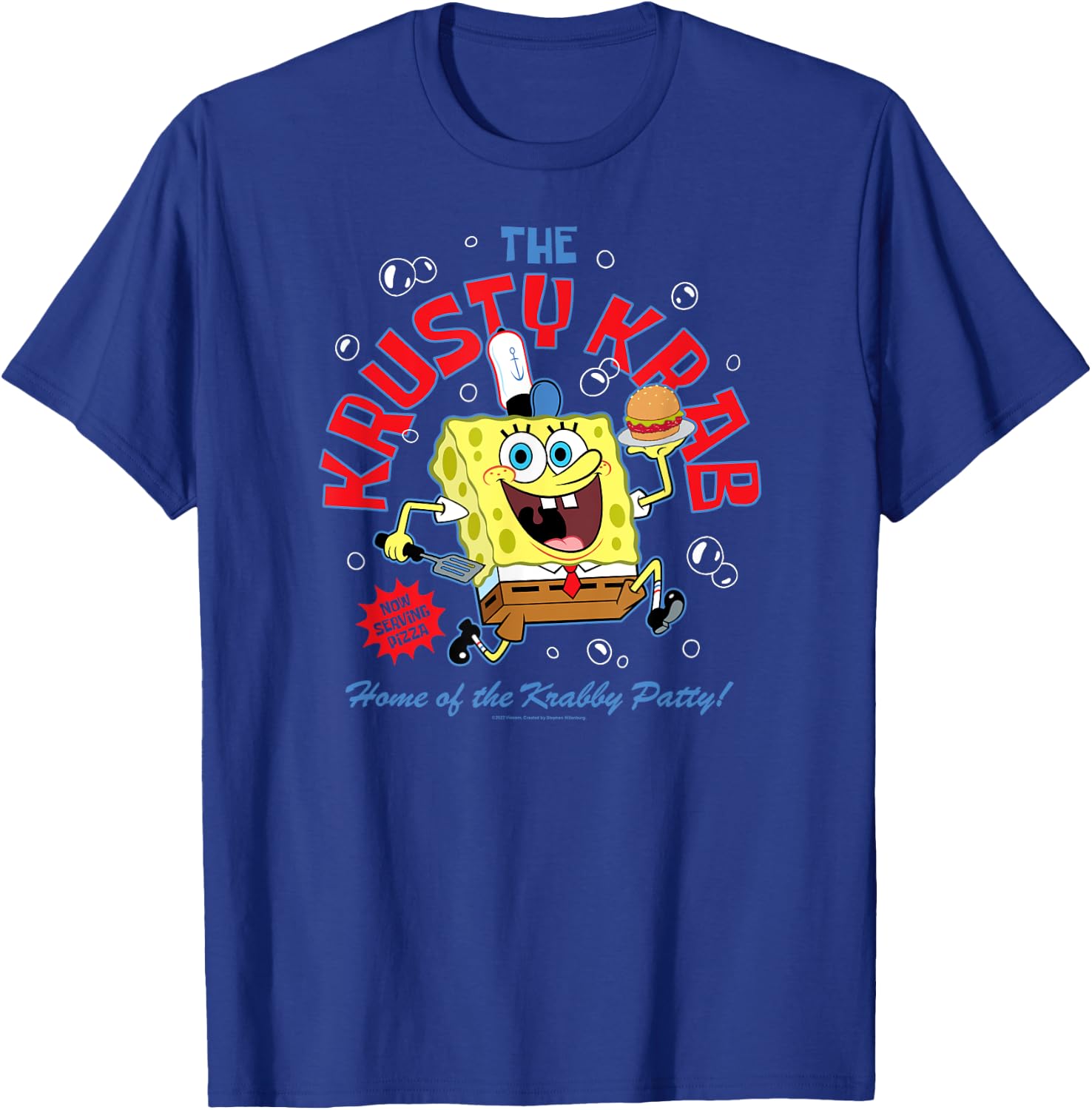 SpongeBob SquarePants - Krusty Krab Home of the Krabby Patty T-Shirt - T-Shirt | Royal