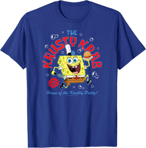 SpongeBob SquarePants - Krusty Krab Home of the Krabby Patty T-Shirt - T-Shirt | Royal