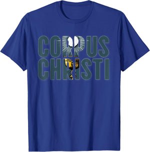 Eucharistic Consecration Traditional Latin Mass Catholic T-Shirt - T-Shirt | Royal