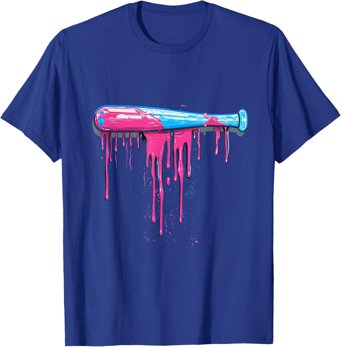 Baseball Bat with Sprinkles Drip Cool Boys T-Shirt - T-Shirt | Royal