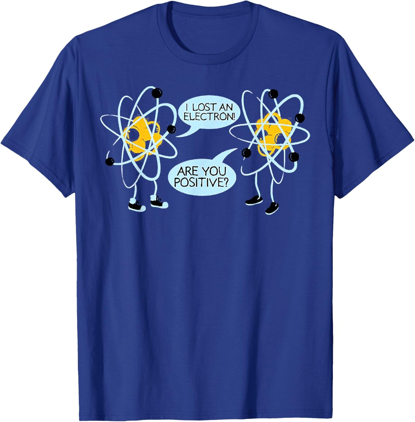 Electrons Geek T-Shirt - T-Shirt | Royal