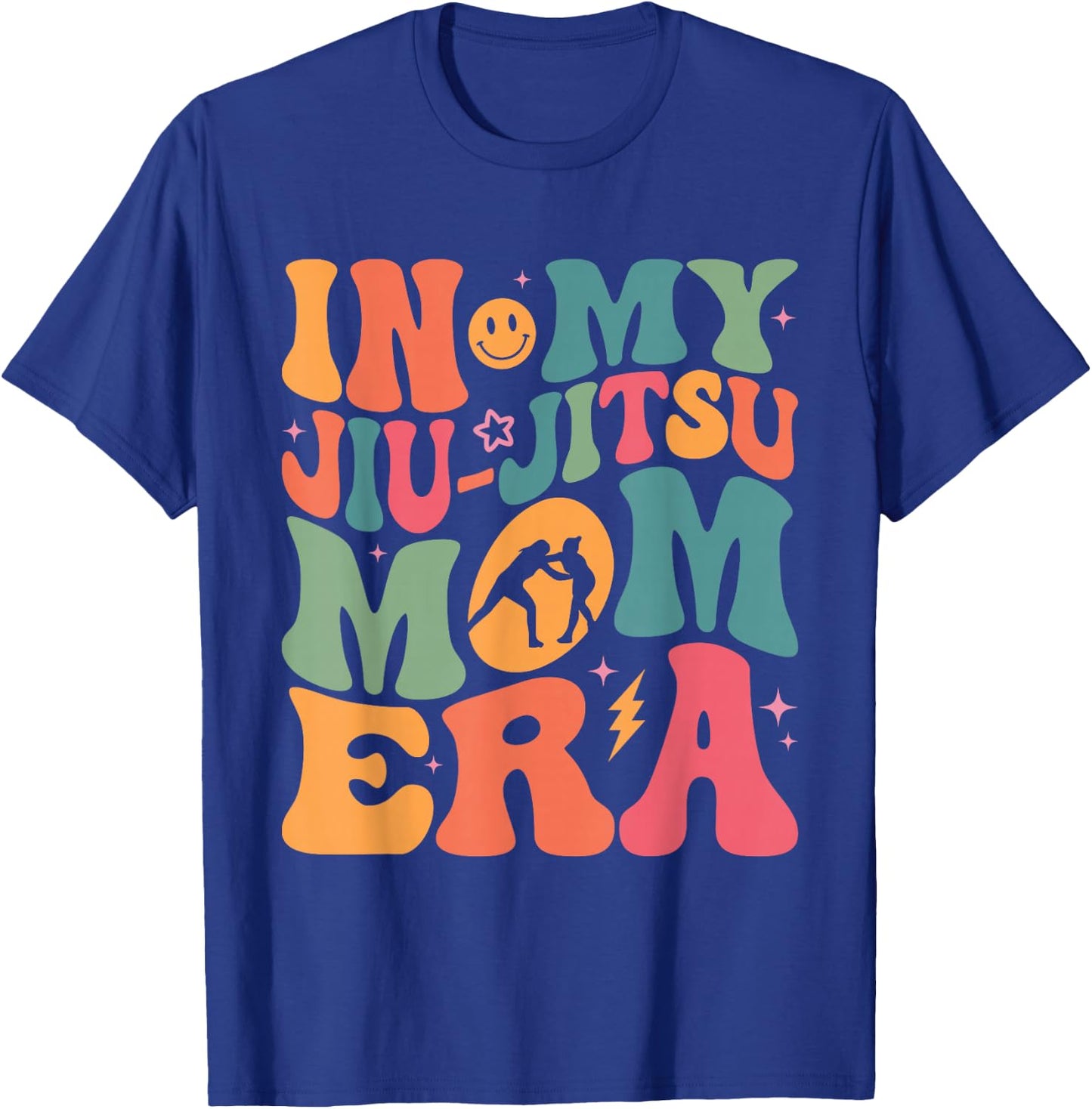 In My Jiu Jitsu Mom Era Jiu Jitsu Mama Mother's Day T-Shirt - T-Shirt | Royal