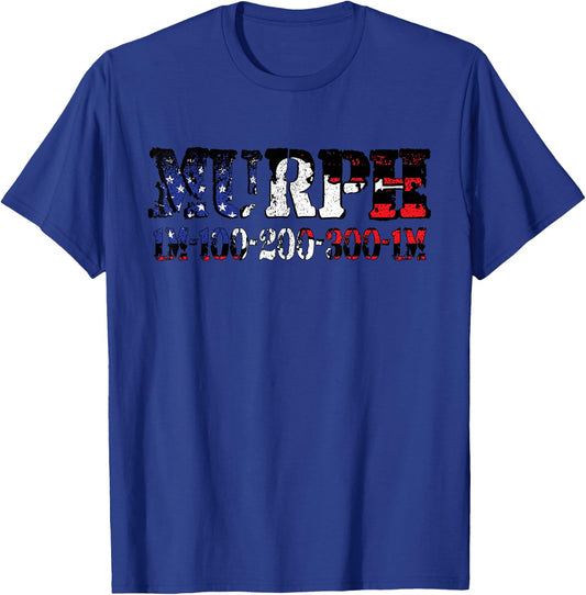 Fitness WOD Murph Gym Workout crosstraining T-Shirt - T-Shirt | Royal