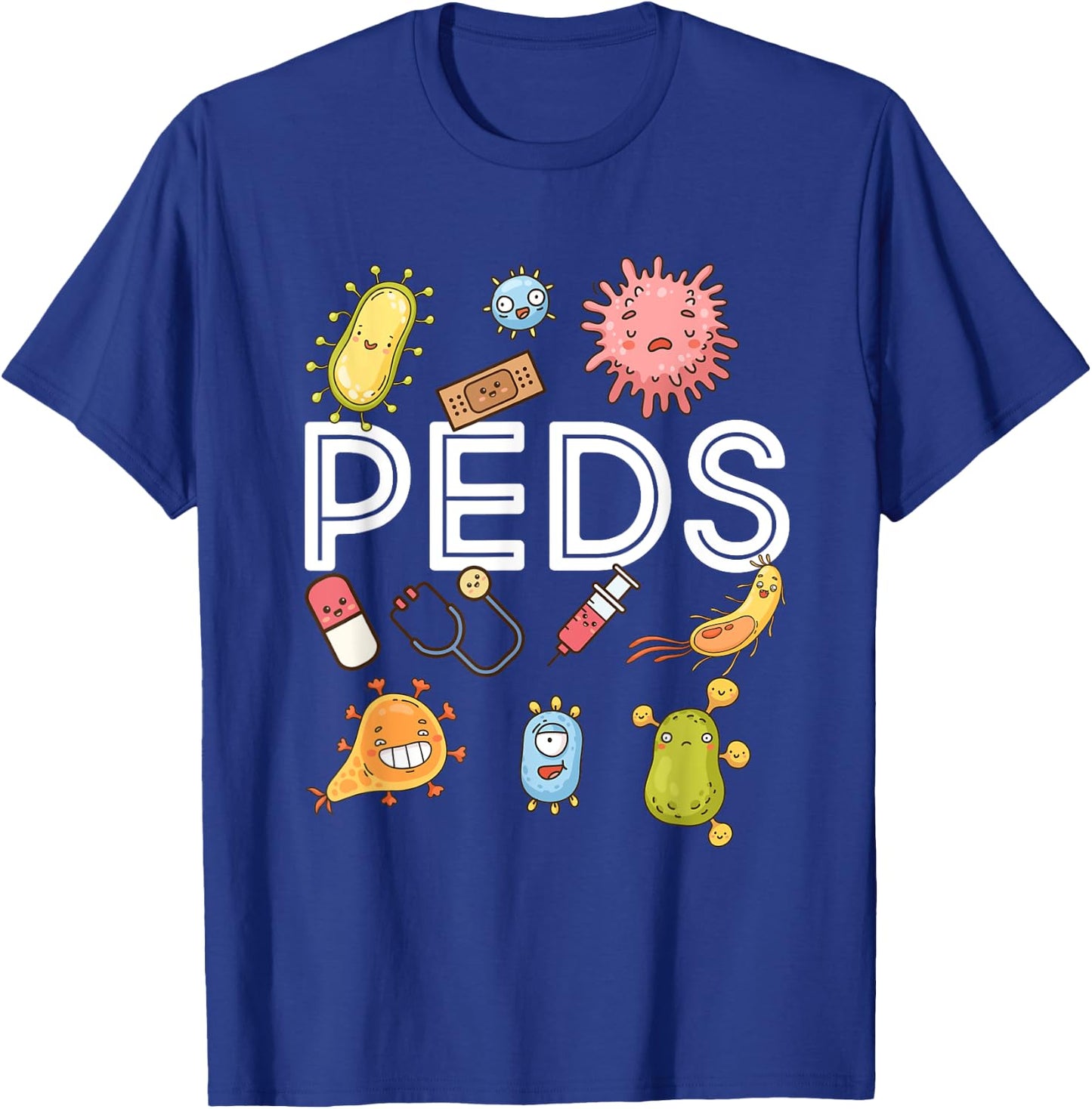 Pediatric Nurse PEDS Nursing Appreciation Pediatric T-Shirt - T-Shirt | Royal