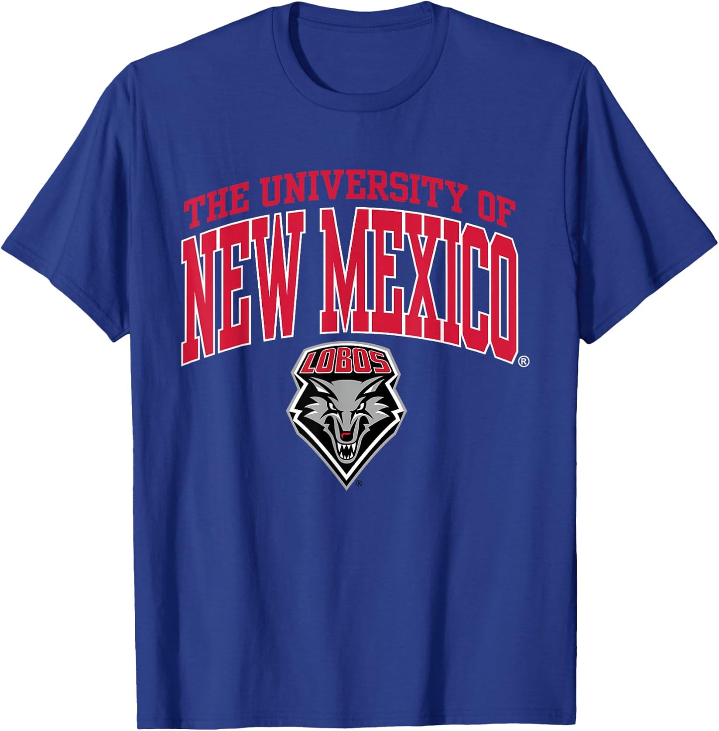 New Mexico Lobos | Official NCAA Merch | NCAFNMU02 T-Shirt - T-Shirt | Royal