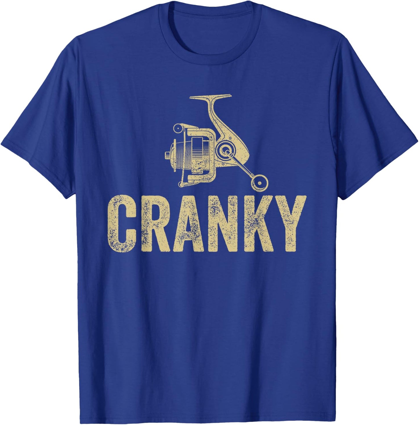 Funny Fishing Men Dad T-Shirt - T-Shirt | Royal