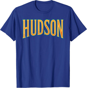 Shirt That Says HUDSON Simple County HUDSON T-Shirt - T-Shirt | Royal