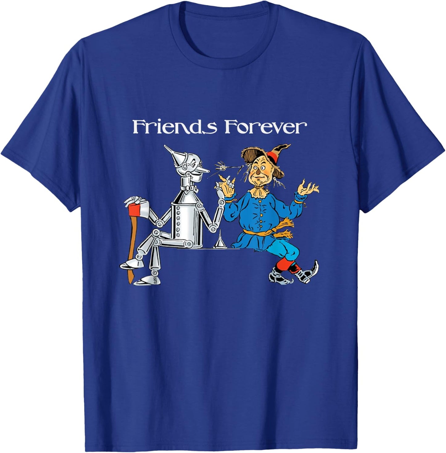 Fun shirt Friends Forever Wizard of Oz Scarecrow T-Shirt - T-Shirt | Royal