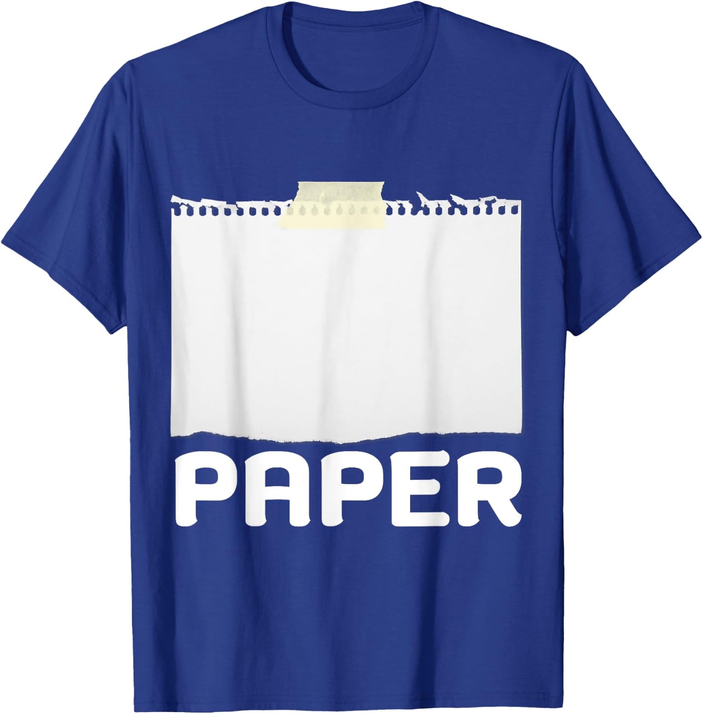 Rock Paper Scissors Group Halloween Costume T-Shirt - T-Shirt | Royal