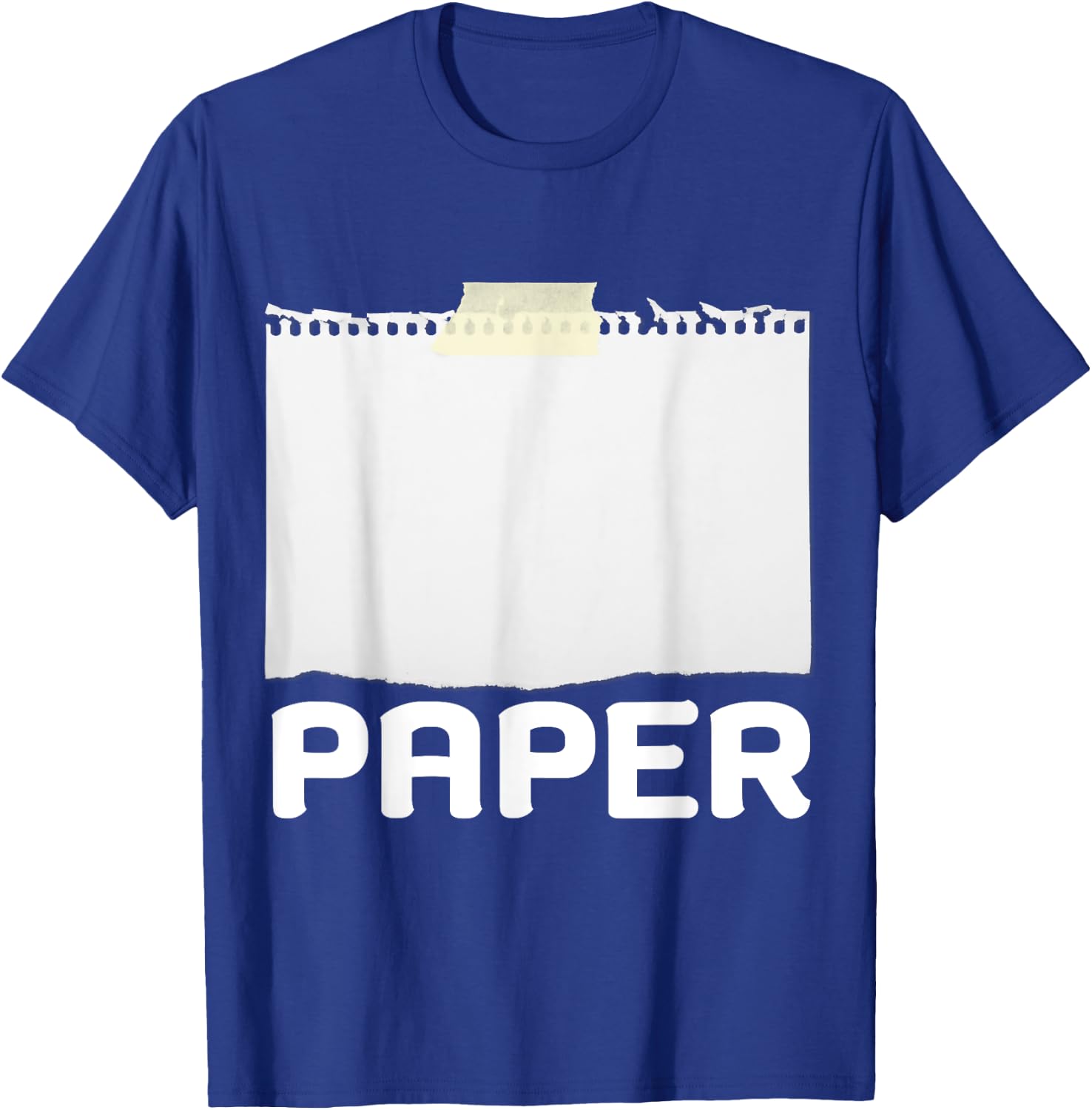 Rock Paper Scissors Group Halloween Costume T-Shirt - T-Shirt | Royal