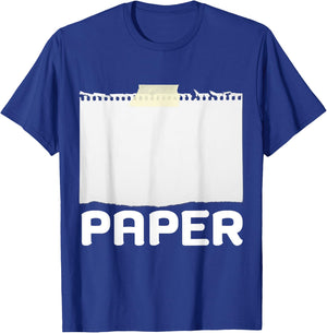 Rock Paper Scissors Group Halloween Costume T-Shirt - T-Shirt | Royal