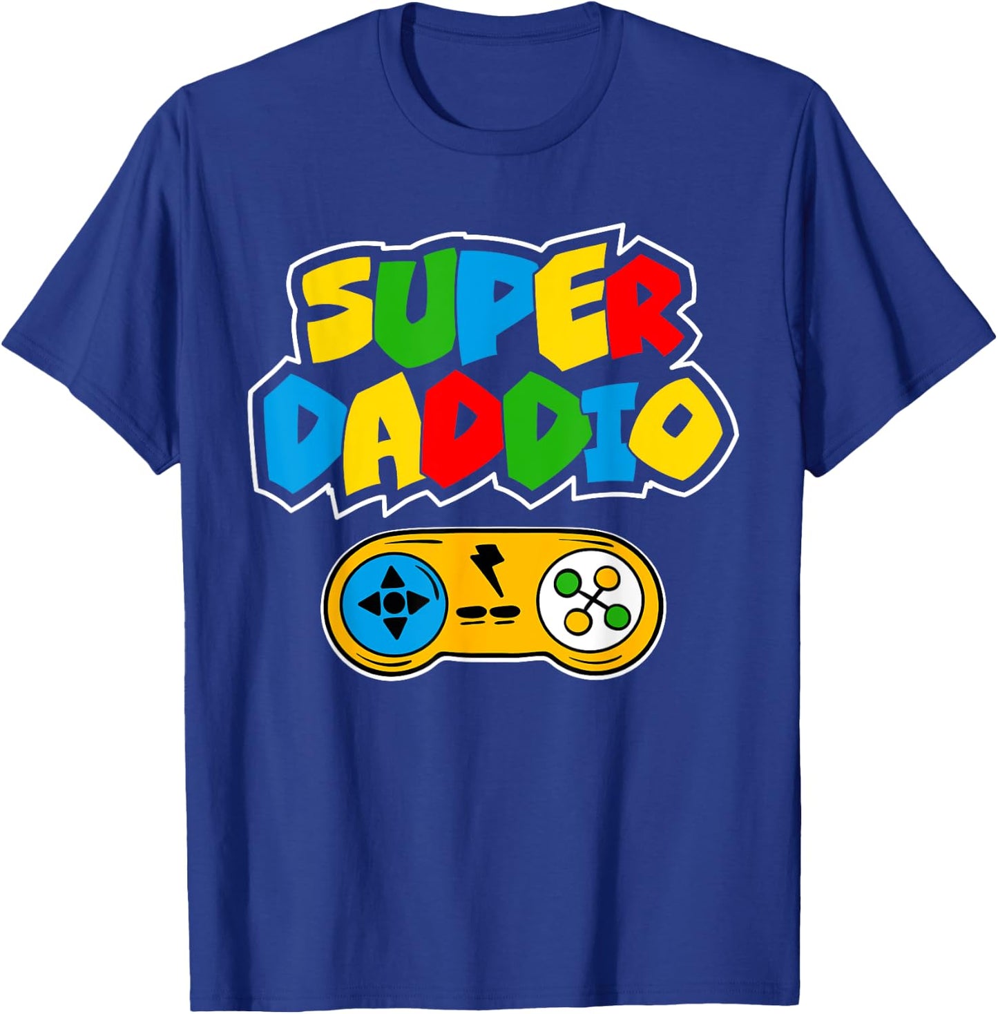 Super Daddio - Father's Day Gift - Father's Day Gift T-Shirt - T-Shirt | Royal