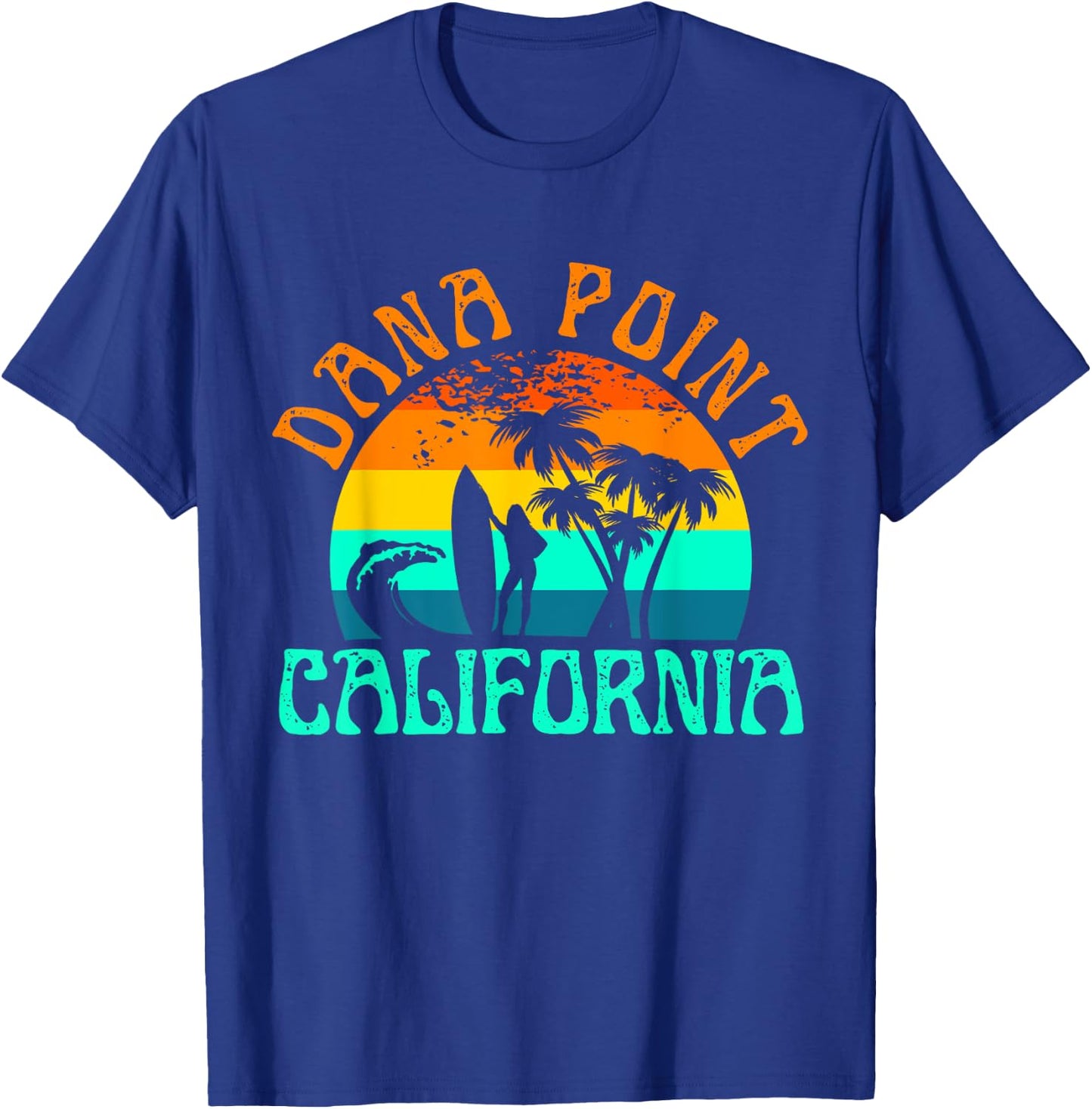 Dana Point Beach T-Shirt - T-Shirt | Royal