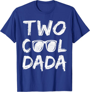 Dada Of The Birthday Boy Two Cool 2nd Bday Family Matching T-Shirt - T-Shirt | Royal