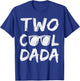 Dada Of The Birthday Boy Two Cool 2nd Bday Family Matching T-Shirt - T-Shirt | Royal