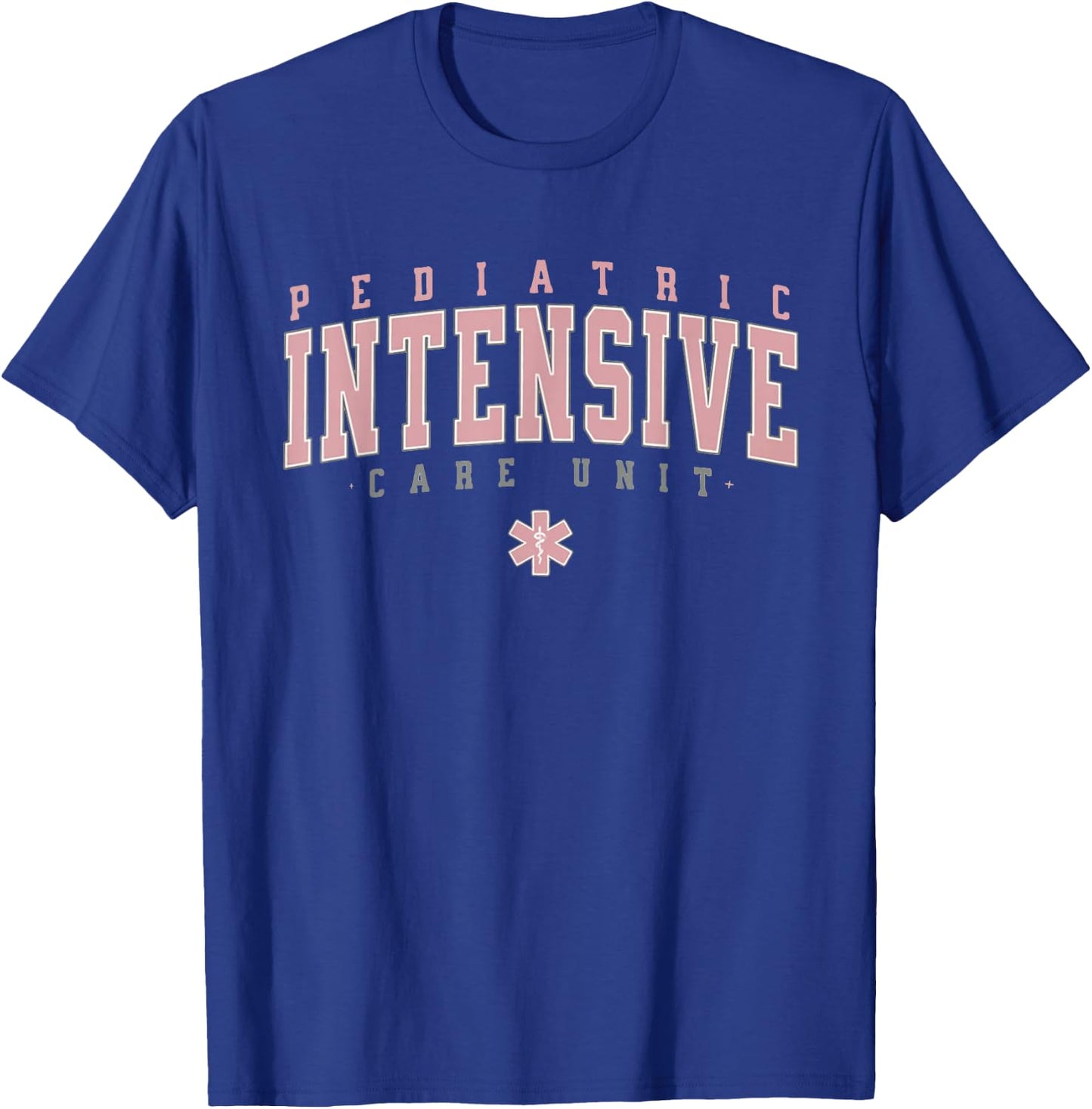 Vintage Pediatric Intensive Care Unit PICU Nurse Graduation T-Shirt - T-Shirt | Royal