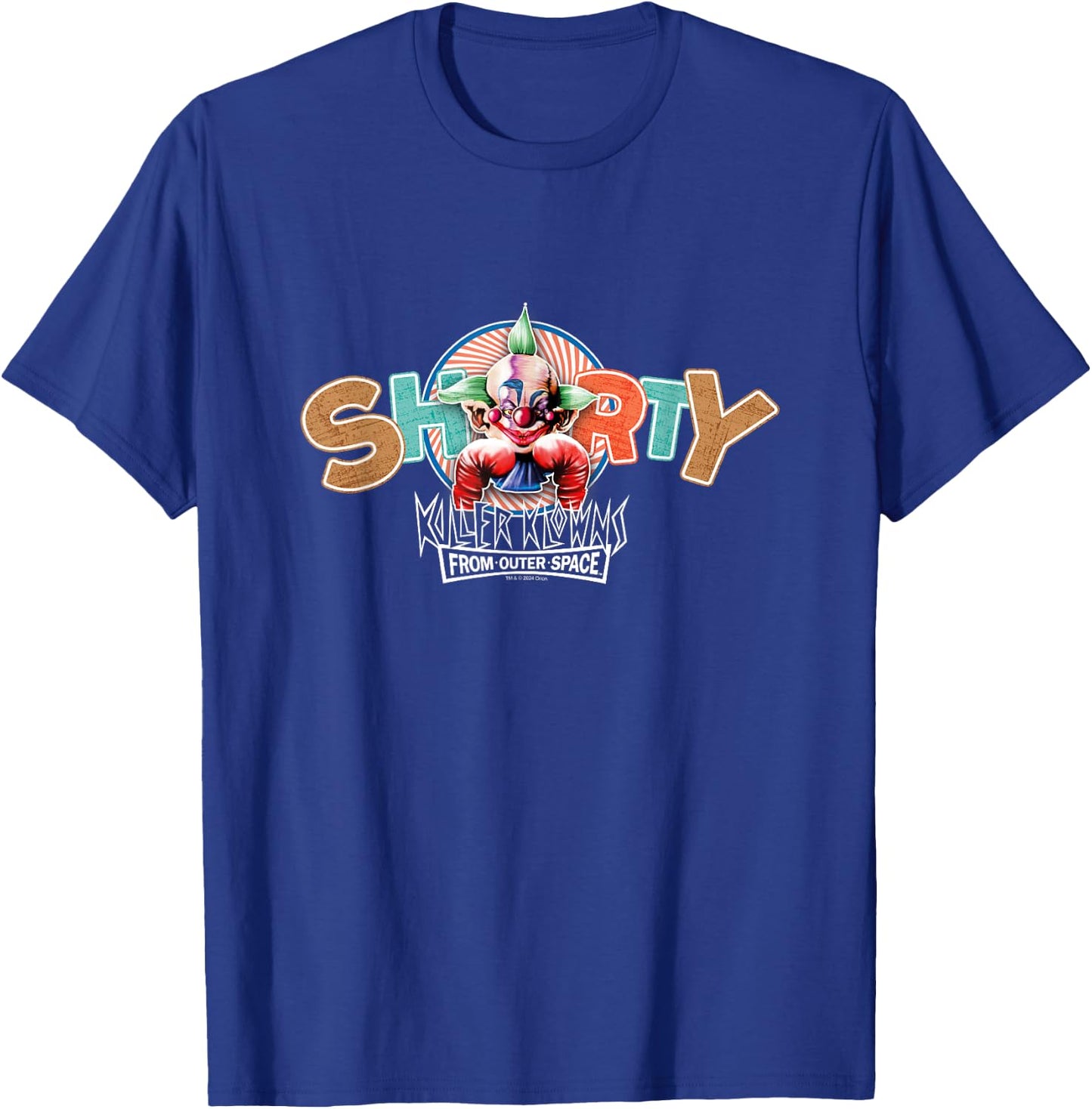 Killer Klowns from Outer Space Shorty Klown Big Chest Poster T-Shirt - T-Shirt | Royal