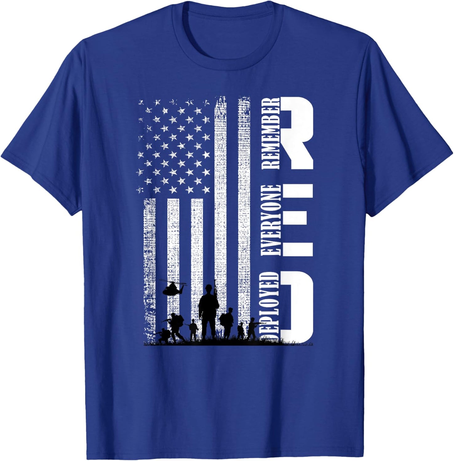 RED Friday Military US Army Remember erveryone deployed T-Shirt - T-Shirt | Royal