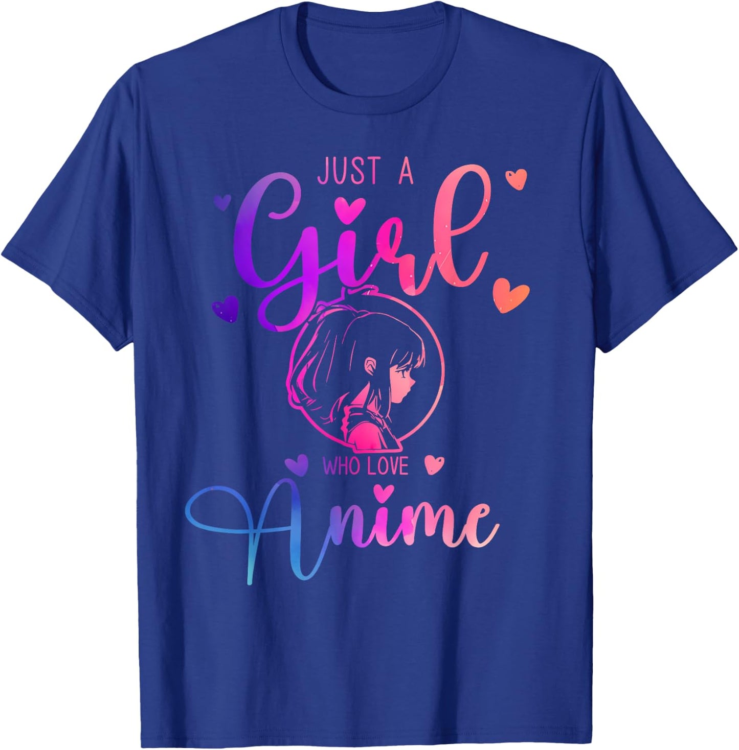 Just a Girl Who Loves Anime Dress and Kids T-Shirt - T-Shirt | Royal