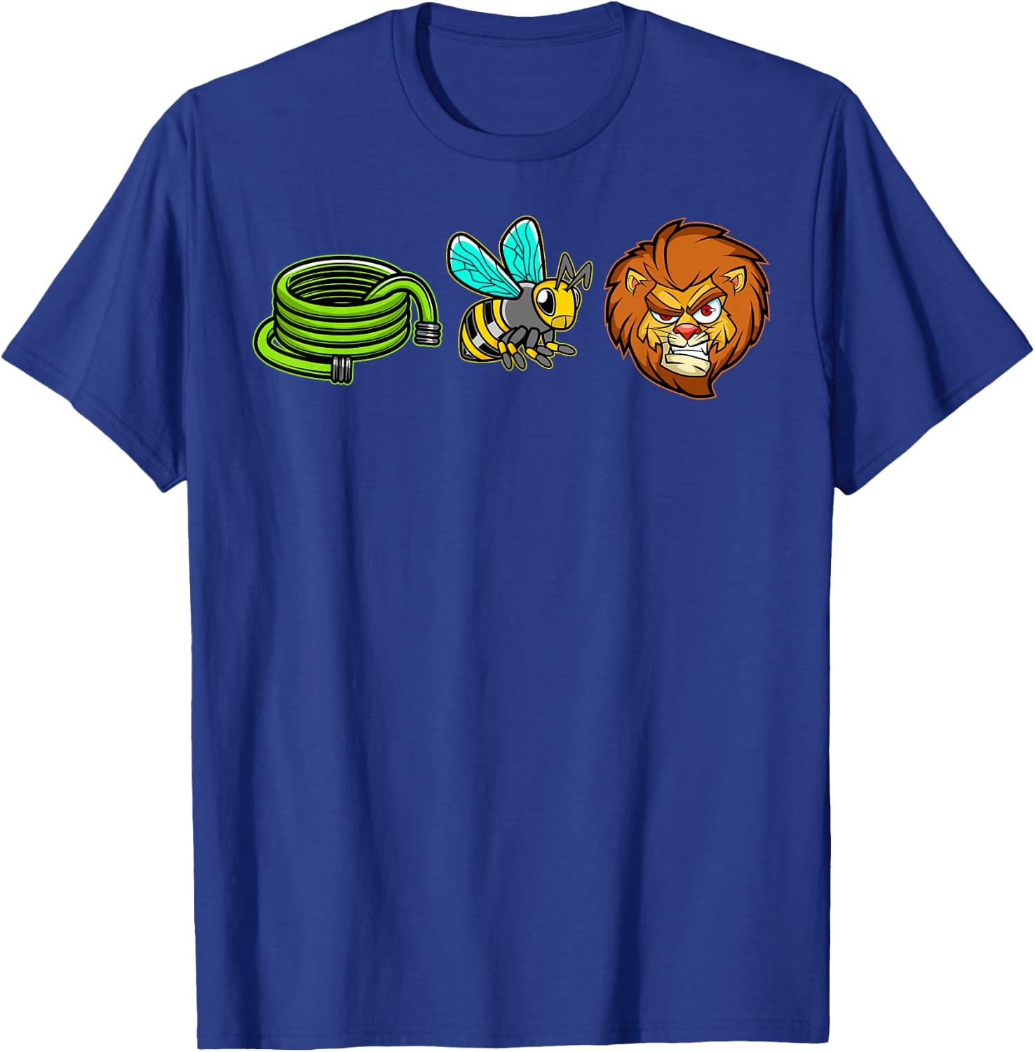Hose Bee Lion Funny Hoes Be Lying Pun Sarcastic Meme T-Shirt - T-Shirt | Royal