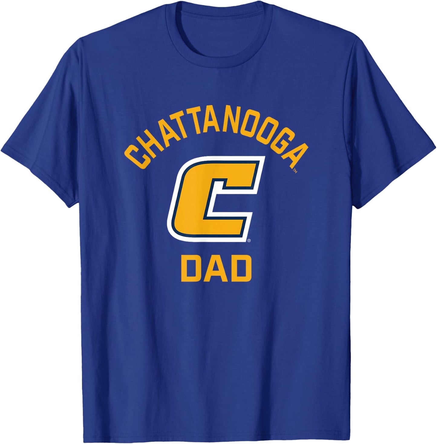 Campus Lab UTC Mockingbirds Arched Dad - Men's Navy Blue Small T-Shirt - T-Shirt | Royal