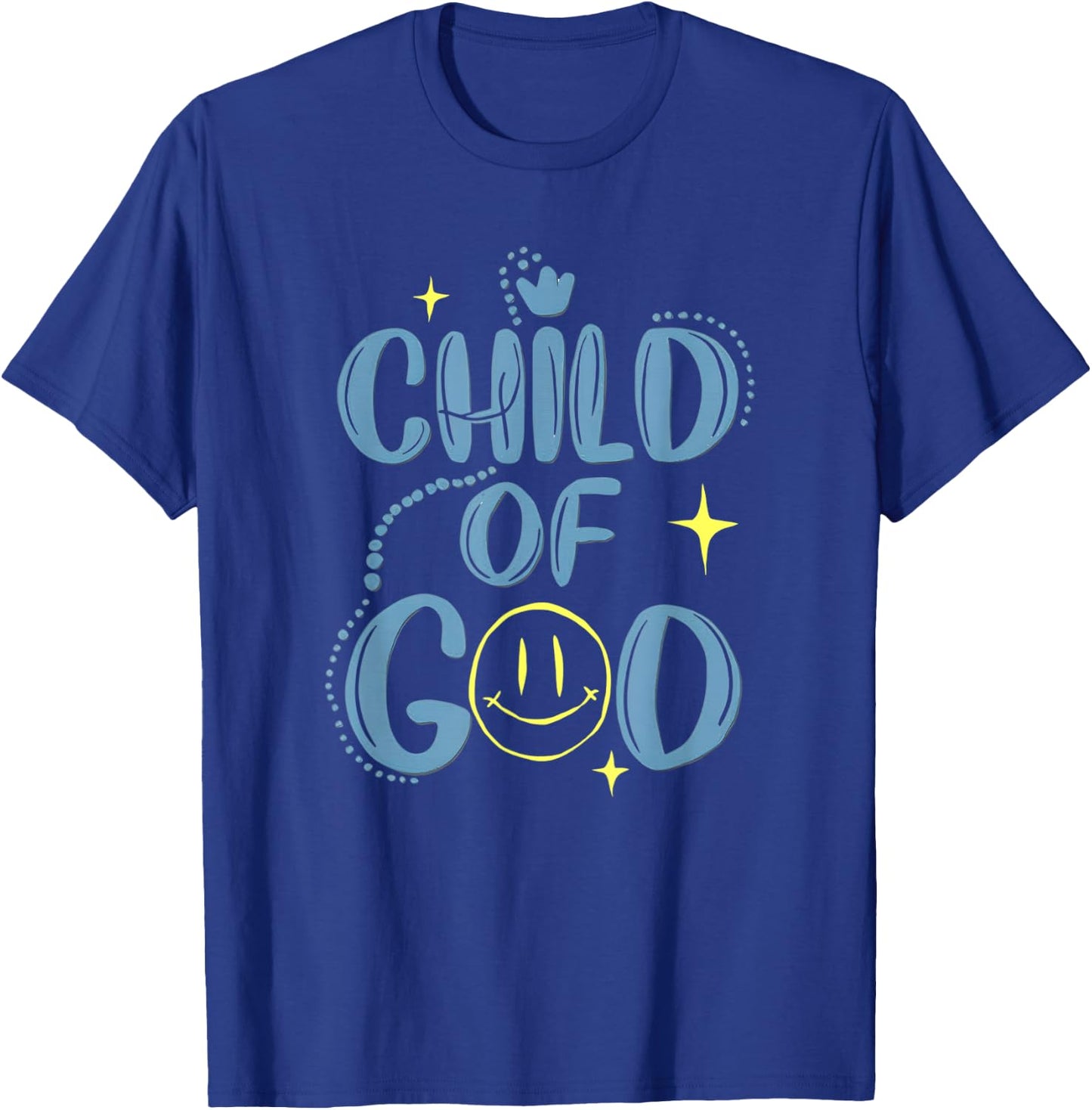 Child of God! Back to School Bold Christian Kids T-Shirt - T-Shirt | Royal